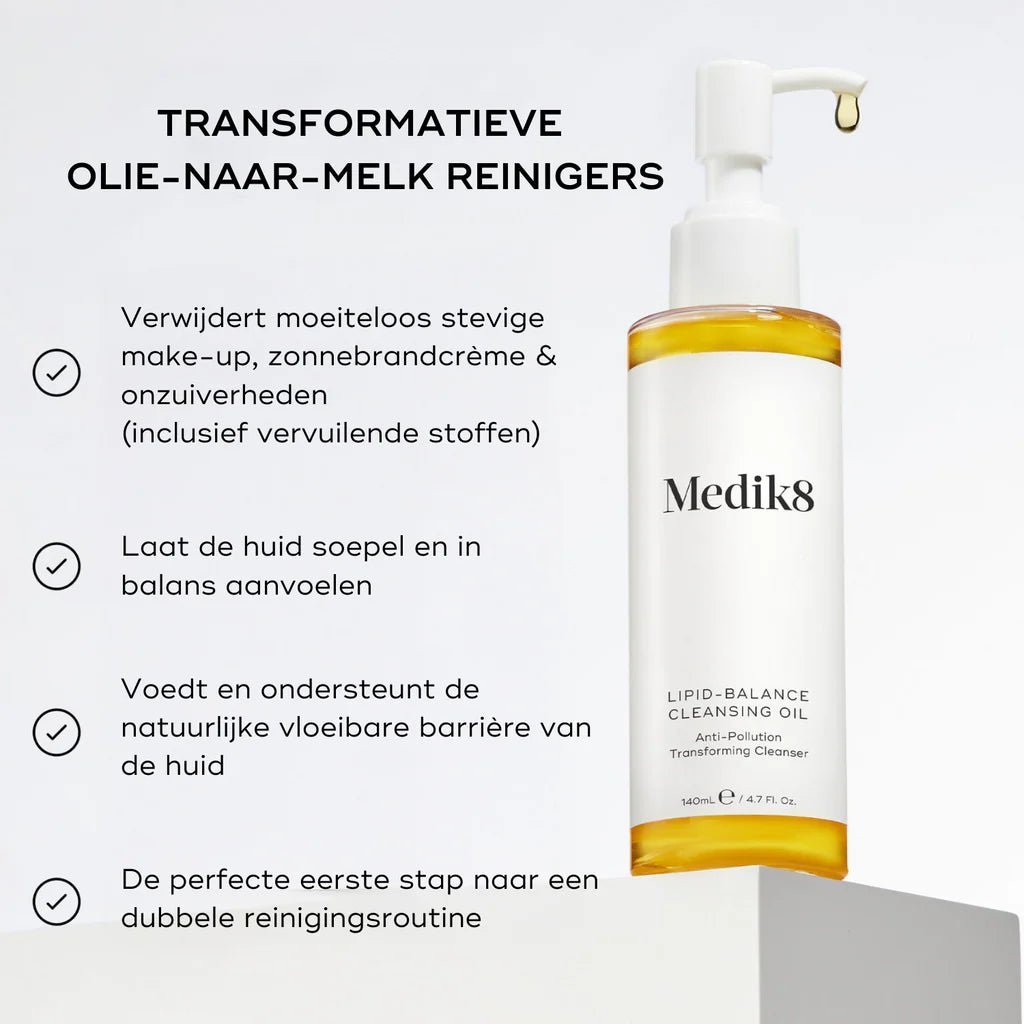 Medik8 Lipid - Balance Cleansing Oil - M8cosmetics.nl