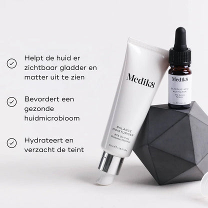 Medik8 Balance Moisturiser &amp; Glycolic Acid Activator - M8cosmetics.nl