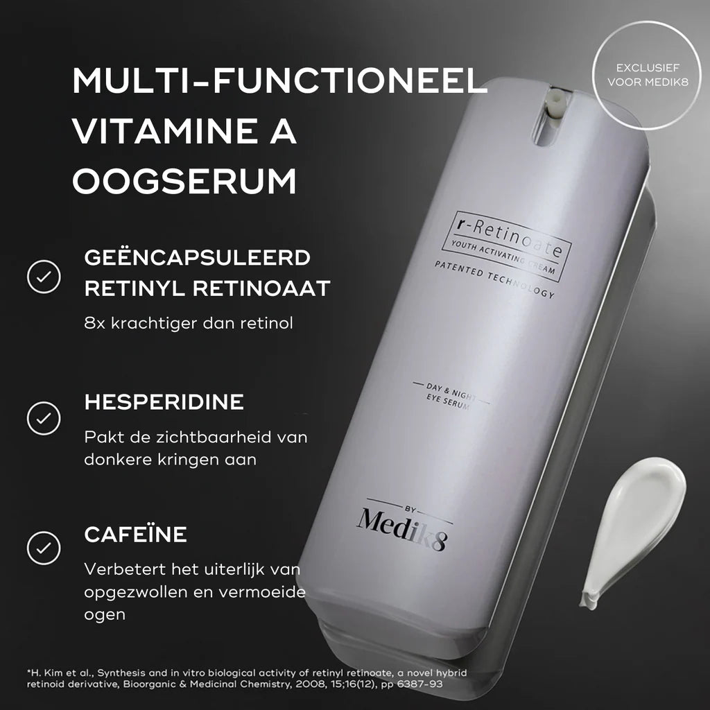 Medik8 r - Retinoate Day &amp; Night Eye Serum - M8cosmetics.nl